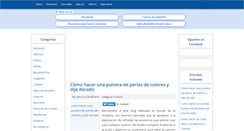 Desktop Screenshot of bisuteria-pasoapaso.com